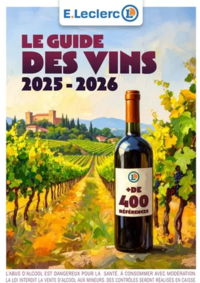 Prospectus E.Leclerc ETAMPES : GUIDE DES VINS 2025/2026