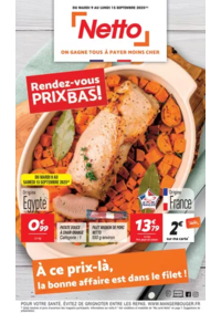 Prospectus Netto Puisserguier : RENDEZ-VOUS PRIX BAS