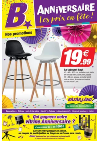 Prospectus Bazarland VAISON LA ROMAINE : Catalogue BazaDes prix tout doux pour voir la vie en roserland
