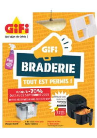 Prospectus Gifi VITRY LE FRANCOIS : Braderie tout est permis !