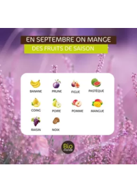 Prospectus Biomonde Forcalquier : Septembre fruits & legumes