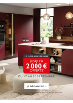 Prospectus Cuisines Schmidt : Jusqu'à 2000€* offerts