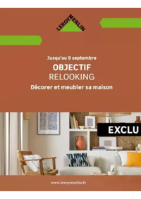 Prospectus Leroy Merlin Thoiry : OBJECTIF RELOOKING