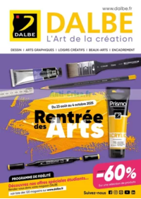 Prospectus Dalbe BALARUC LE VIEUX : Rentrée Des Arts