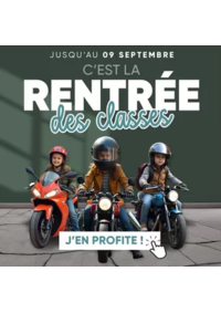 Prospectus Moto Axxe AURILLAC : Ne ratez pas votre Rentrée – TVA OFFERTE sur votre équipement pilote !