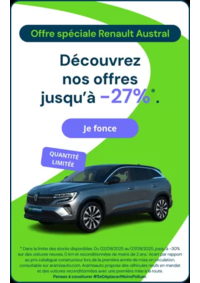Prospectus Aramis Clermond-Ferrand : Offre spéciale Renault Austral