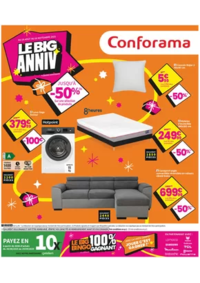 Prospectus Conforama MONTCEAU LES MINES : Le Big Anniv