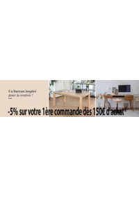 Prospectus 4 Pieds NOYELLES-GODAULT - LILLE : -5% sur votre 1ère commande dès 150€ d'achat