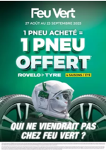 Prospectus  : 1 pneu acheté = 1 pneu offert