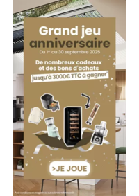 Prospectus Cuisines références FRONTIGNAN : Frand jeu anniversaire