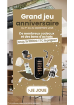 Promos et remises  : Frand jeu anniversaire