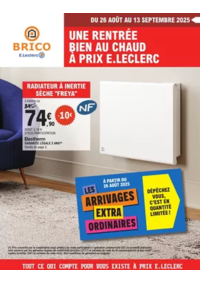 Prospectus Brico E.Leclerc PARTHENAY : Trafic Brico 9