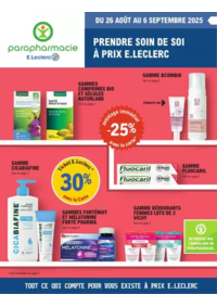 Prospectus Parapharmacie E.Leclerc ROUEN : Prospectus Rentrée