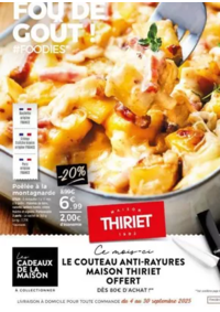 Prospectus Thiriet BEAUNE : Catalogue Maison Thiriet