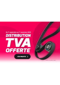 Prospectus Profil + : Promo entretien : TVA offerte sur la distribution* !