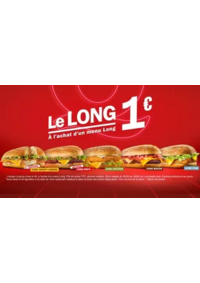 Prospectus Quick FENOUILLET : Le Long Menu Offer