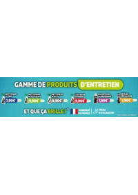 Prospectus Siligom SANCE : NOUVEAU – ET QUE ÇA BRILLE, AVEC NOS PRODUITS D’ENTRETIEN SILIGOM !