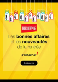 Prospectus Téléshopping Strasbourg : Les bonnes affaires et les nouveautés de la rentrée