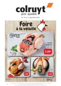Prospectus Colruyt PONTARLIER : Foire à la volaille