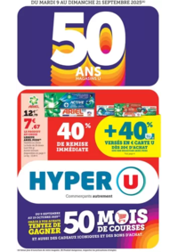 Prospectus Hyper U ST MAXIMIN LA STE BAUME : Foire Petits Prix