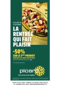 Prospectus Picard FAYET : La rentrée qui fait plaisir
