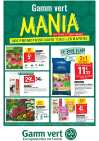 Prospectus Gamm vert THOUARS : DES PROMOTIONS DANS TOUS LES RAYONS