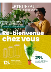 Prospectus Truffaut Rots : Re-bienvenue chez vous