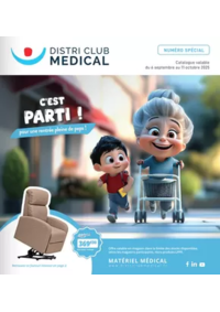 Prospectus Distri Club Médical Montélimar : Relance particuliers septembre 2025