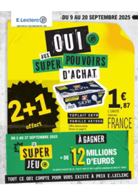 Prospectus E.Leclerc LANNION 8 ROUTE DE PERROS GUIREC : EVENEMENT 8