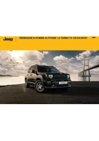 Prospectus Jeep Vert-Saint-Denis : RENEGADE E-HYBRID ALTITUDE 1.5 TURBO T4 130 CH BVR7