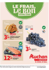 Prospectus Auchan Supermarché Orchies : Le frais, le bon moins cher