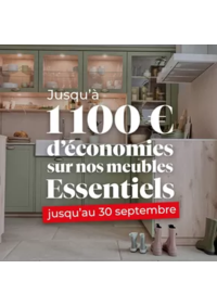 Prospectus cuisinella FRESNES : Des meubles malins pour une cuisine bien pensée et à prix rentrée !