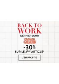 Prospectus Promod Avignon : Back to work