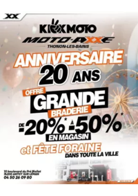 Prospectus Moto Axxe VALENCIENNES PETITE FORET : Retrouvez vos animations magasins !