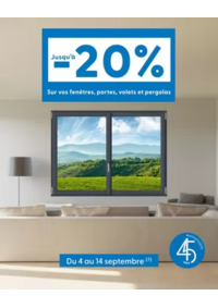 Prospectus Tryba Nîmes : Jusqu’à -20% sur vos fenêtres, portes, volets et pergolas !