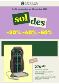 Prospectus Nature & Découvertes EVRY : Soldes