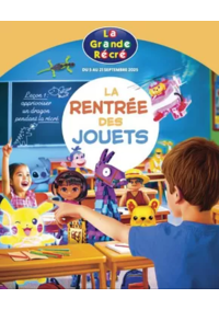 Prospectus La grande Récré LEVALLOIS PERRET : LA RENTRÉE DES JOUETS