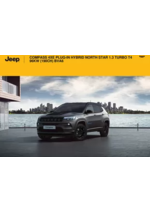 Prospectus Jeep : COMPASS 4XE PLUG-IN HYBRID NORTH STAR 1.3 TURBO T4 96KW (190CH) BVA6