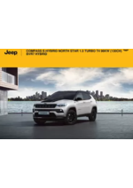 Promos et remises  : COMPASS E-HYBRID NORTH STAR 1.5 TURBO T4 96KW (130CH) BVR7 HYBRID