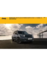 Promos et remises  : RENEGADE 4XE PLUG IN HYBRID NORTH STAR 1.3 TURBO T4 240 CH BVA6