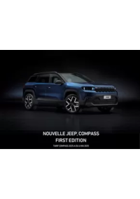 Prospectus Jeep Toulouse : NOUVELLE JEEP COMPASS FIRST EDITION