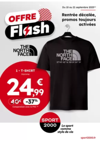 Prospectus Sport 2000 ST EULALIE :  Rentrée décalée, promos toujours activées 