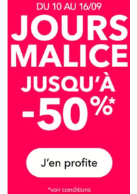 Prospectus Grain de Malice Saint-Jean-du-Falga : SOLDES jusqu'à -50 %