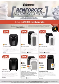 Prospectus LDLC Villefranche-sur-Saône : Jusqu'à 100€ remboursés avec Fellowes