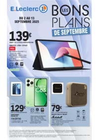 Prospectus E.Leclerc FRANCONVILLE : BONS PLANS SEPTEMBRE