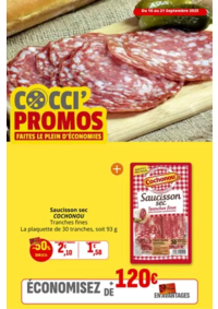Prospectus CocciMarket PARIS 39 RUE COQUILLIERE : COCCI PROMOS FAITES LE PLEIN D'ÉCONOMIES