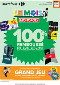 Prospectus Carrefour Carcassonne : LE MOIS MONOPOLY