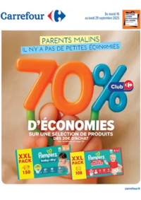 Prospectus Carrefour Express Angers - C.C. Jean Vilar : PARENTS MALINS IL N'Y A PAS DE PETITES ÉCONIMIES