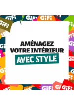 Prospectus Gifi : Renouvelez votre intérieur à prix bradé !