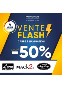 Prospectus Pacific Pêche LIMOGES : Vente Flash